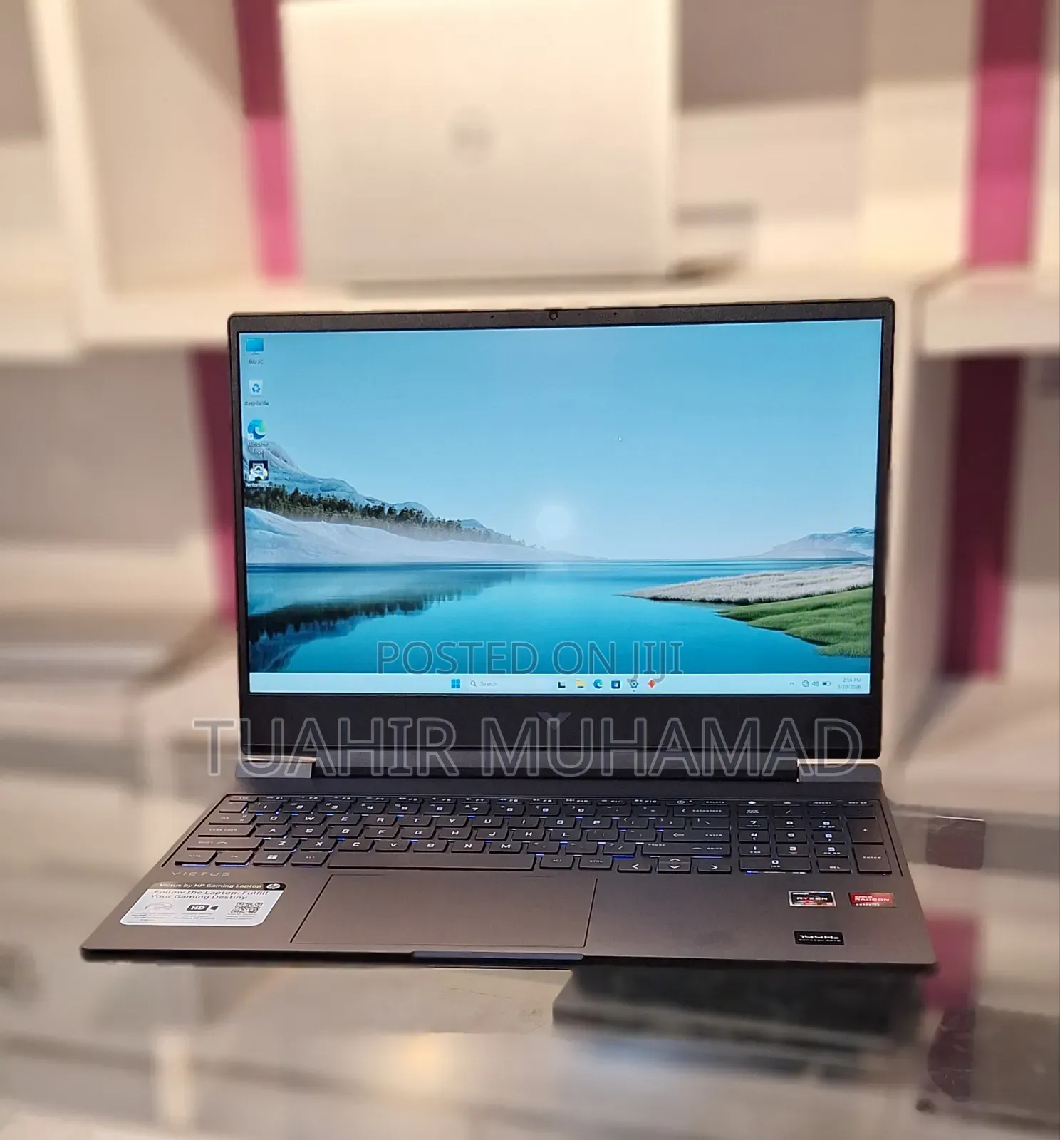New Laptop HP Victus 15 16GB AMD Ryzen 5 SSD 512GB