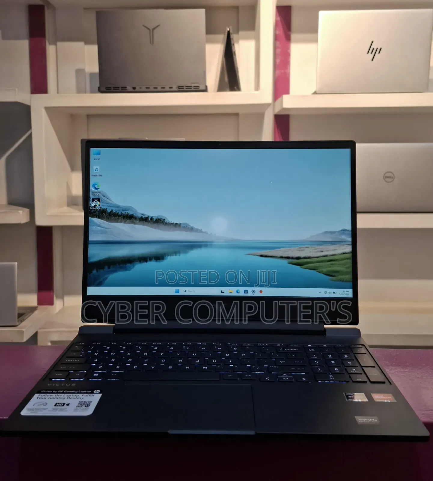 New Laptop HP Victus 15 16GB AMD Ryzen 5 SSD 512GB