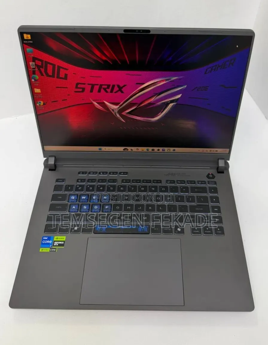 New Laptop Asus ROG Strix G16 G614 16GB Intel Core i7 SSD 1T