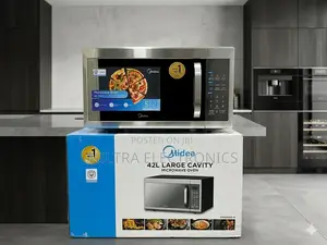 Microwave Oven Midea 42l Large Cavity (Model Emi42a2mi-B) Featuring