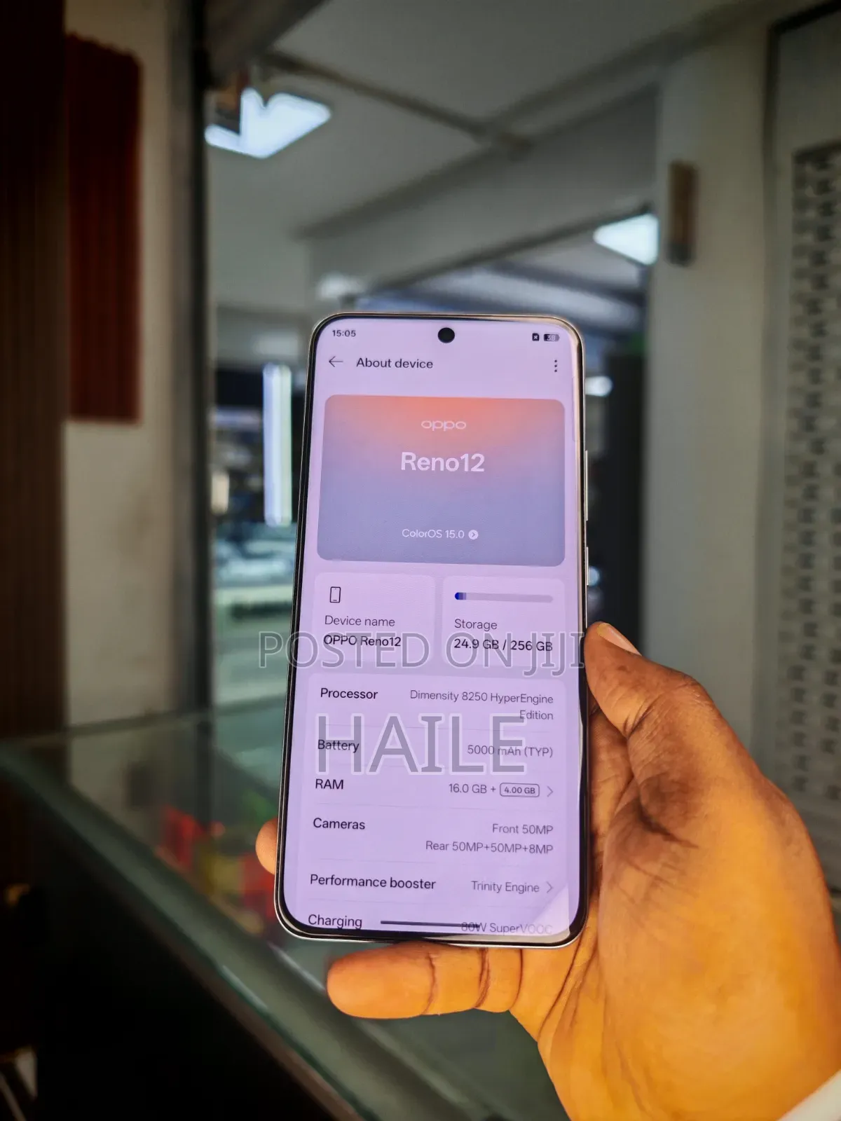 New Oppo Reno 12 5G 256 GB