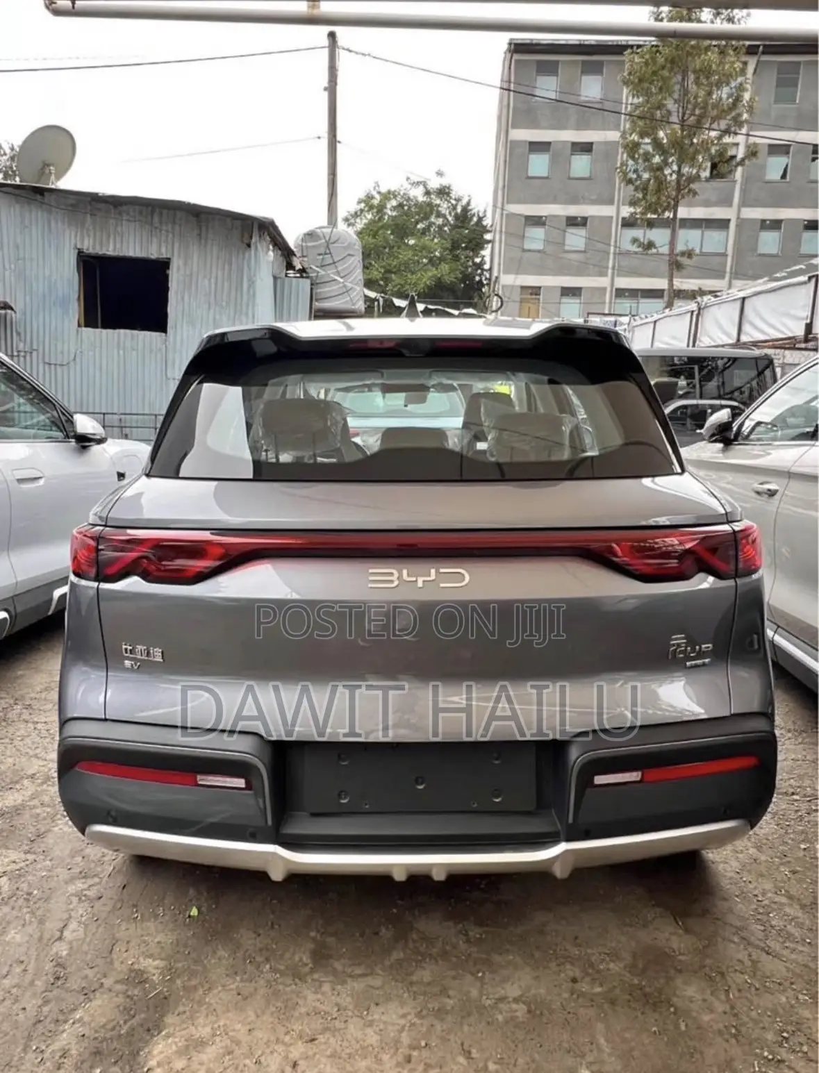 New BYD Yuan Up 2025 Gray