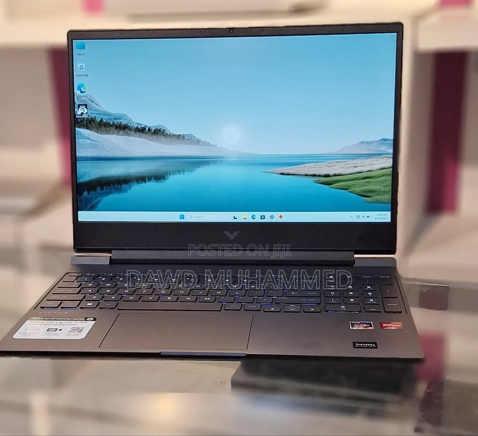New Laptop HP Victus 15 16GB AMD Ryzen 5 SSD 512GB