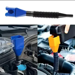 Multipurpose Flexible Funnel - ተጣጣፊ የፈሳሽ መቅጃ (ለዘይት፣ ለጋዝ እና ለውሃ)