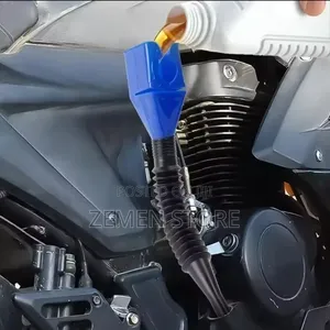Multipurpose Flexible Funnel - ተጣጣፊ የፈሳሽ መቅጃ (ለዘይት፣ ለጋዝ እና ለውሃ)
