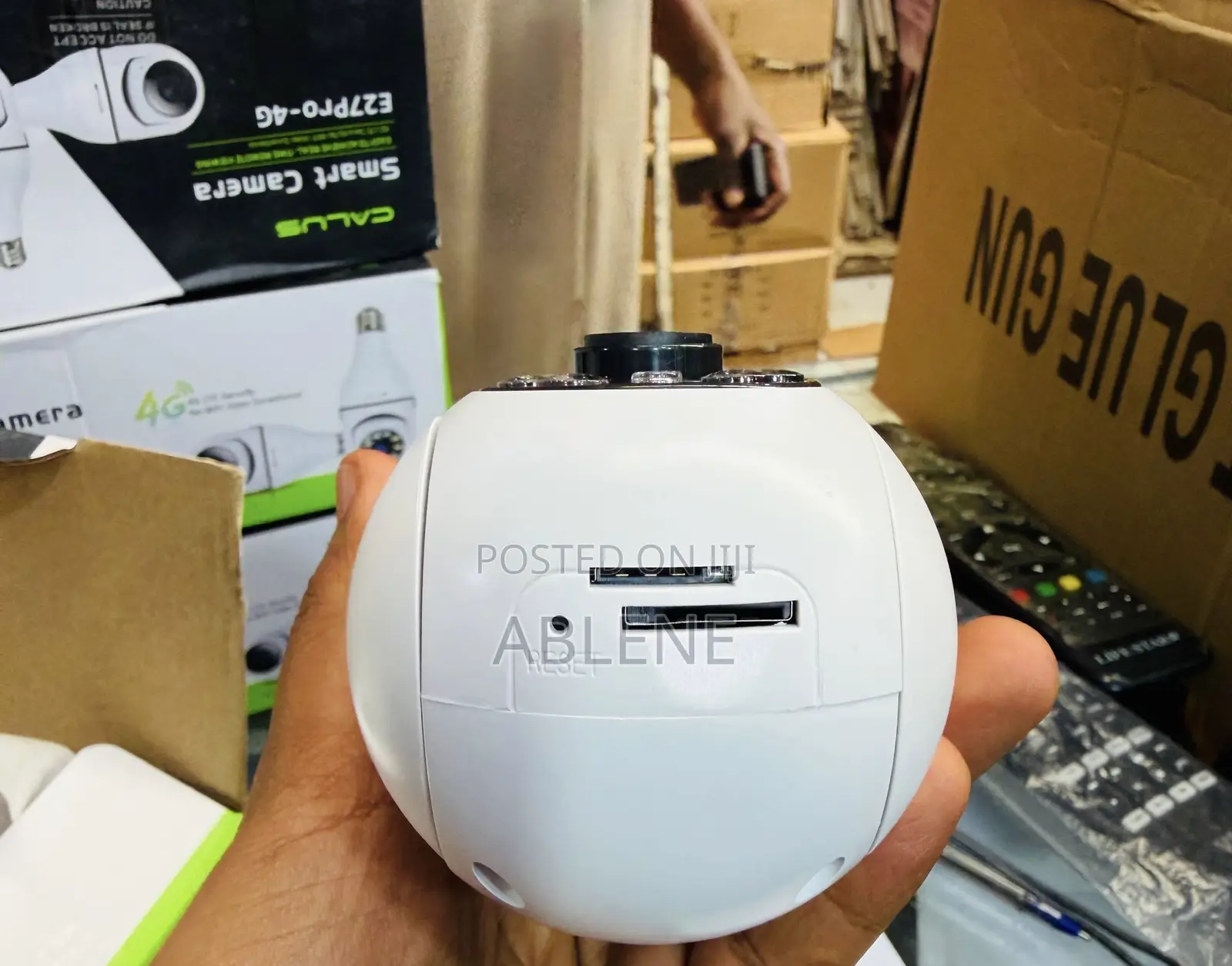 Calus Bulb 4g Smart Camera በአምፖል የሚሰራ ካሜራ