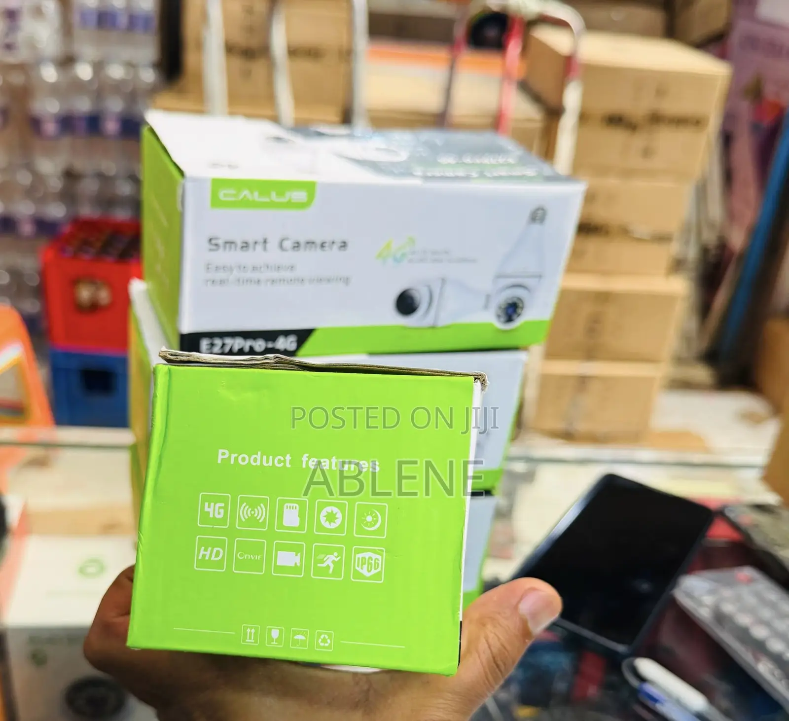 Calus Bulb 4g Smart Camera በአምፖል የሚሰራ ካሜራ