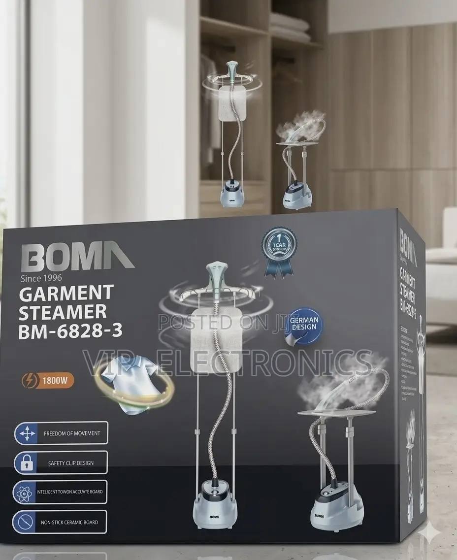 Boma Garment Steamer BMW Powerful Steam Iron