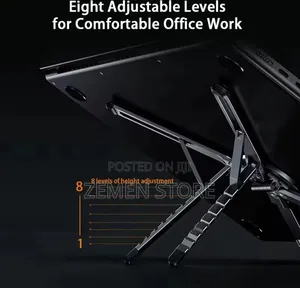 ምርጥ የላፕቶፕ እና ስልክ መያዣ - Multi-Functional Magnetic Laptop Phone Stand