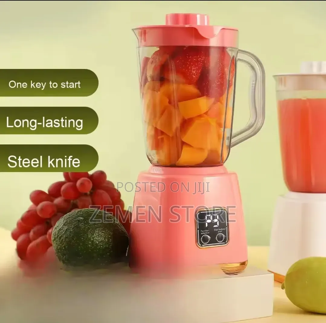 ምርጥ በቻርጅ የሚሰራ የጁስ መፍጫ - Rechargeable Portable Mini Juicer Blender