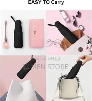 እጅግ በጣም ትናንሽ ጃንጥላዎች - Mini Pocket Uv Protection Umbrella