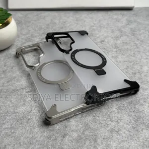 Samsung Ultra S23 Freamlass Metal Cover # Ultra 23 Cover Case
