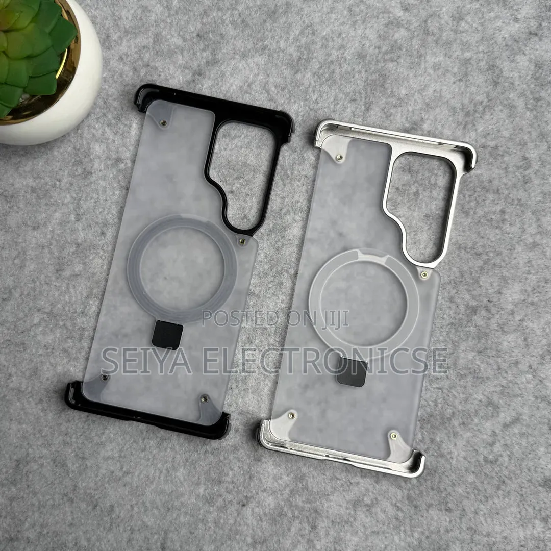 Samsung Ultra S23 Freamlass Metal Cover # Ultra 23 Cover Case