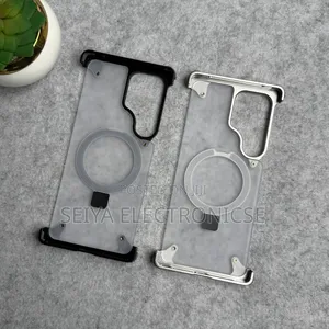 Samsung Ultra S23 Freamlass Metal Cover # Ultra 23 Cover Case