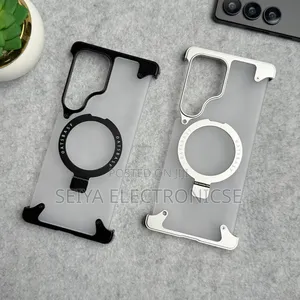 Samsung Ultra S23 Freamlass Metal Cover # Ultra 23 Cover Case
