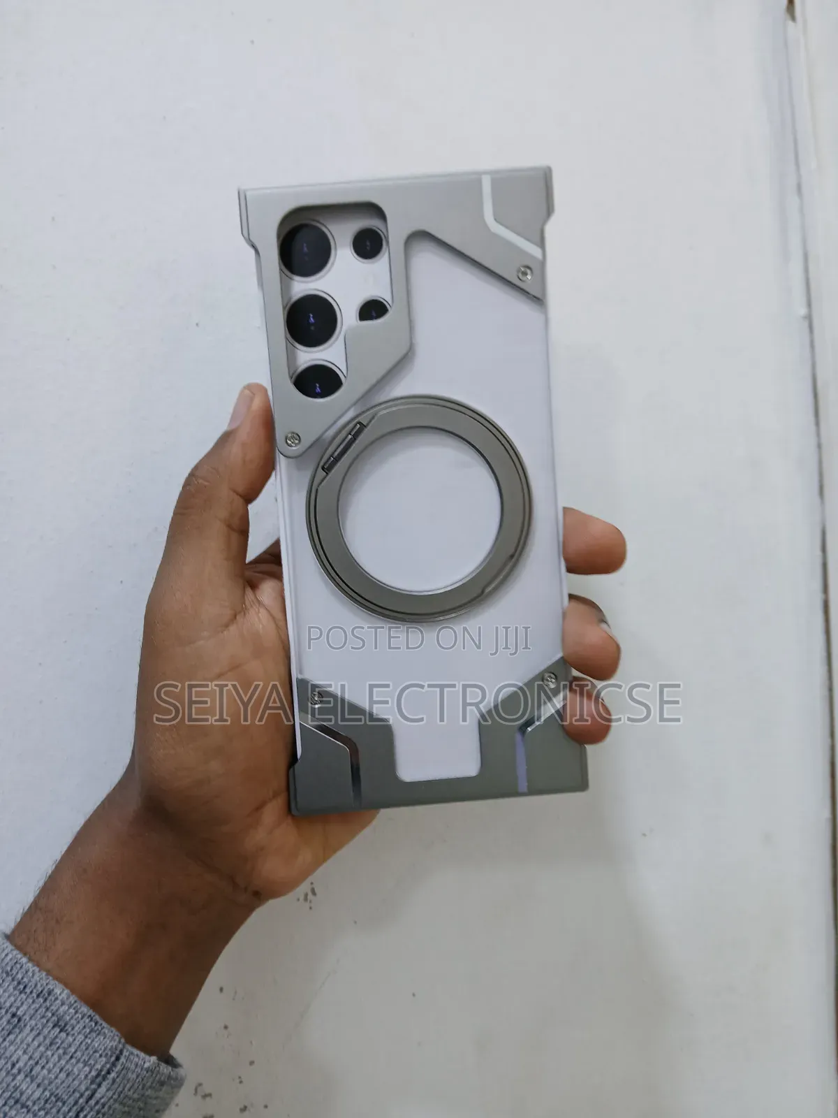 Samsung Ultra S23 Freamlass Metal Cover # Ultra 23 Cover Case