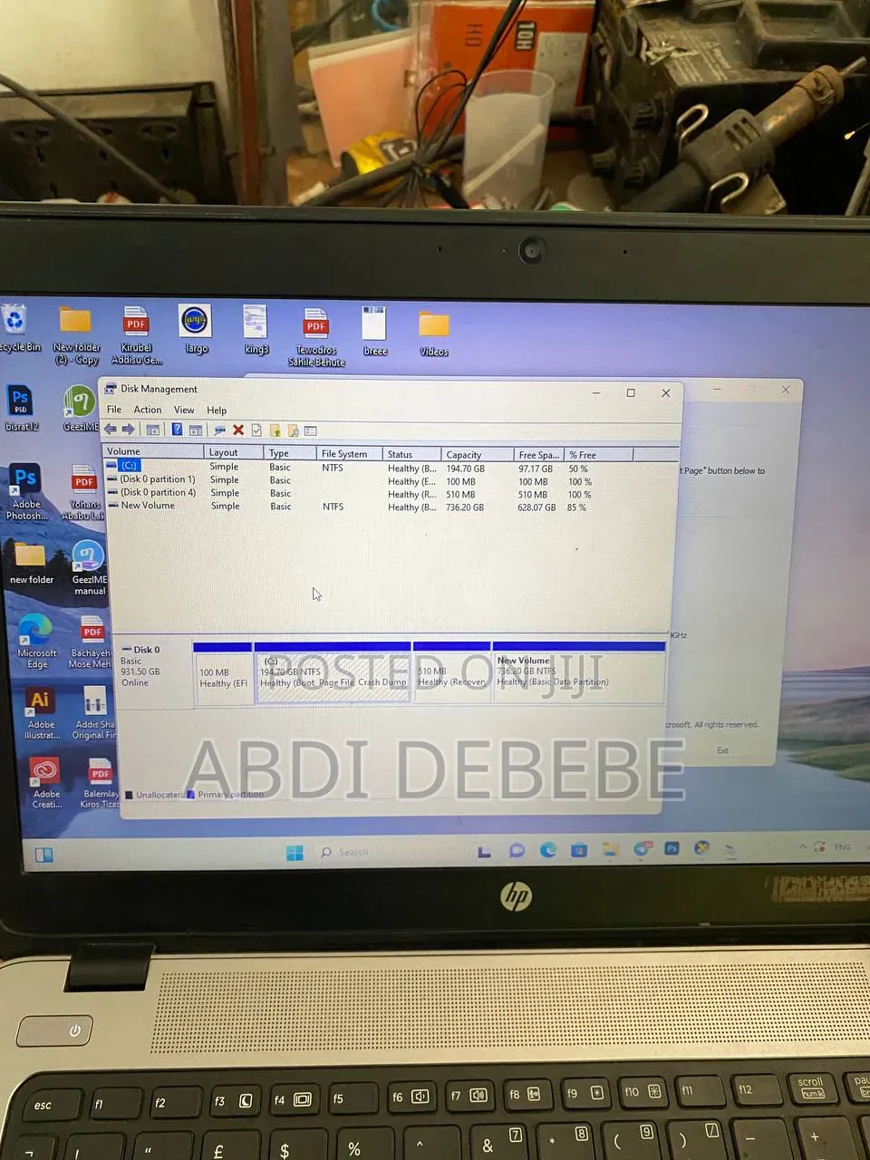 Laptop HP EliteBook 840 8GB Intel Core i5 HDD 1T