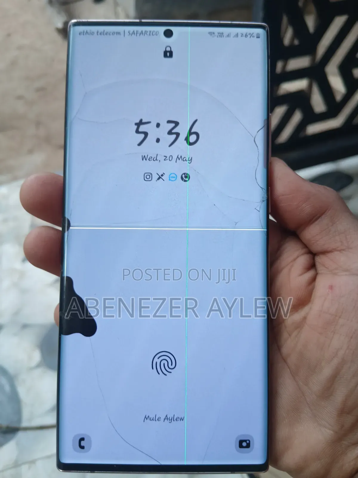 Samsung Galaxy Note 20 Ultra 5G 256 GB Rose Gold