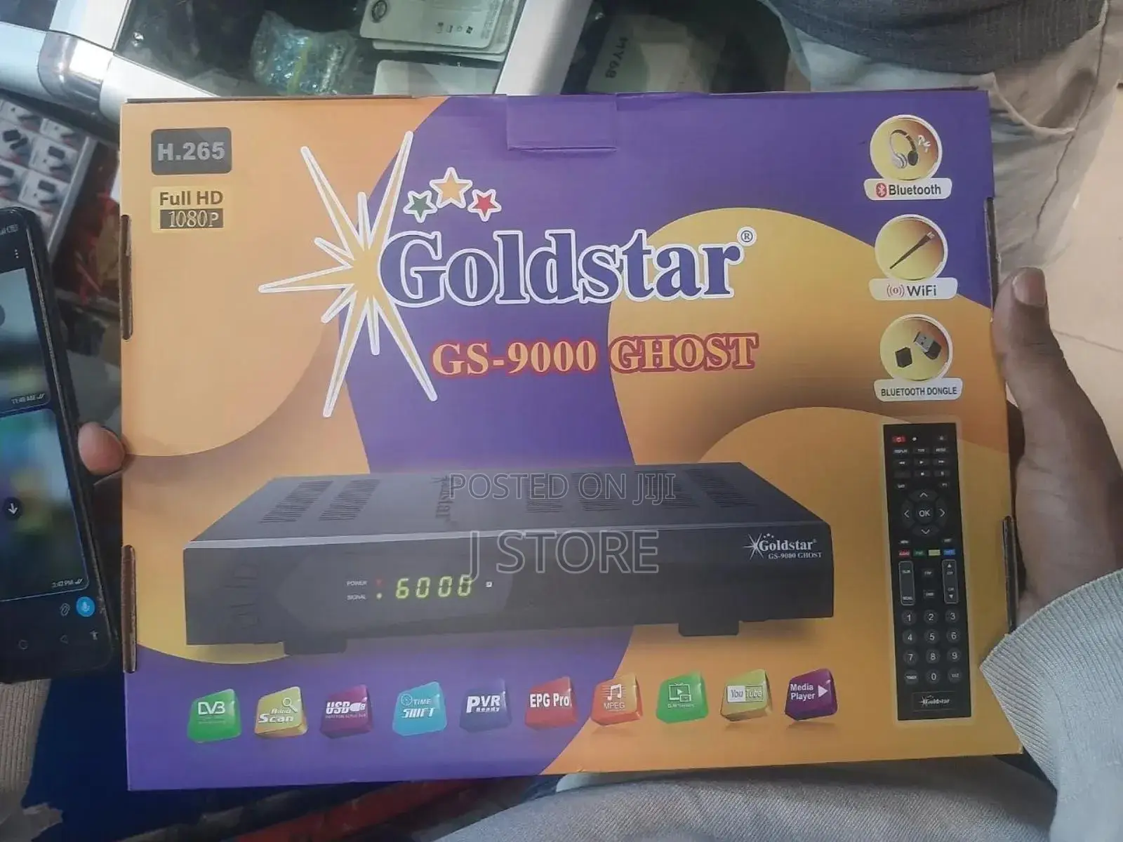 Gold Star Receiver Gs-9000 Gs-7500