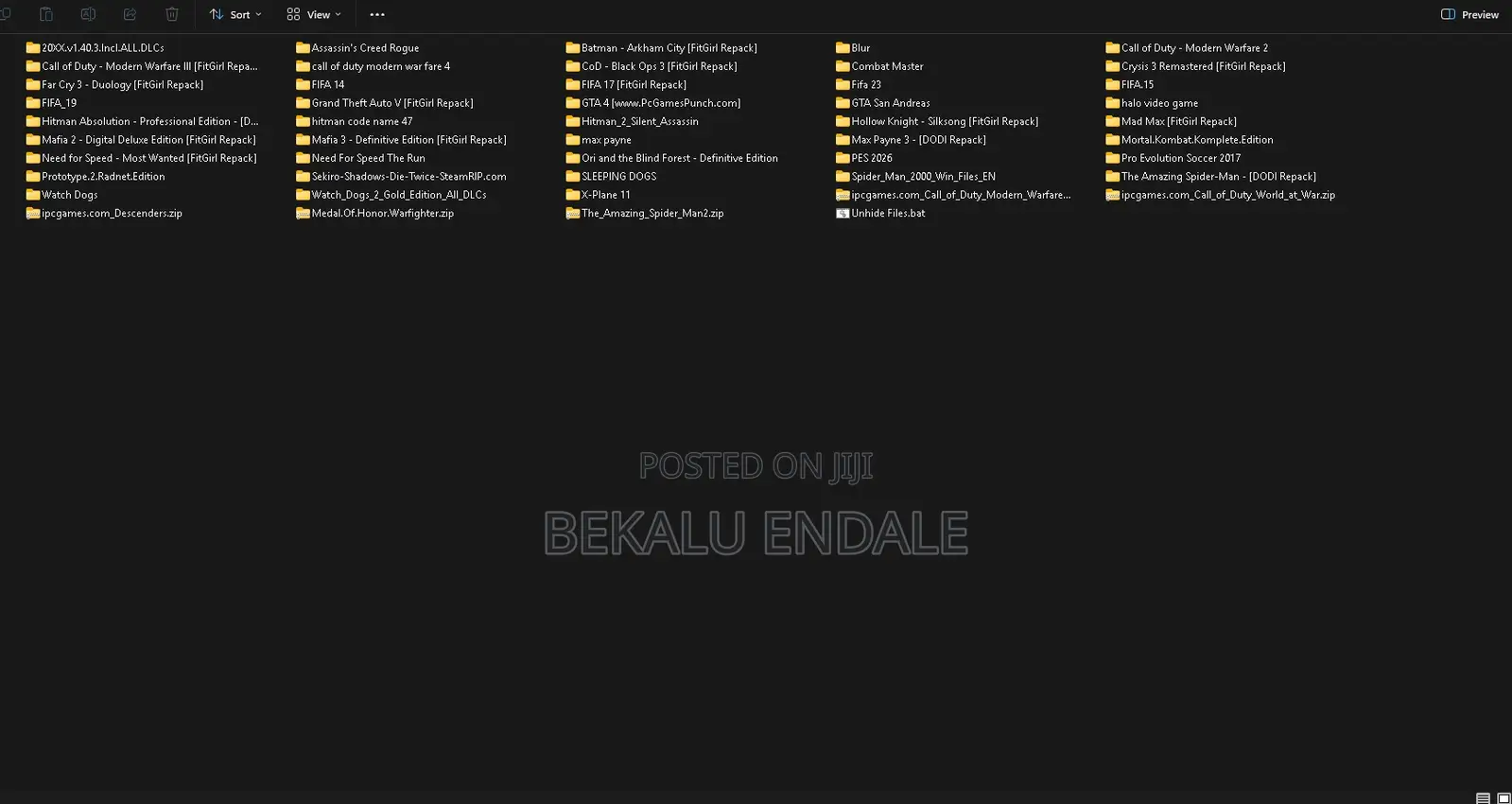 40+Games for Pc Downloaded From Fitgirl Repack