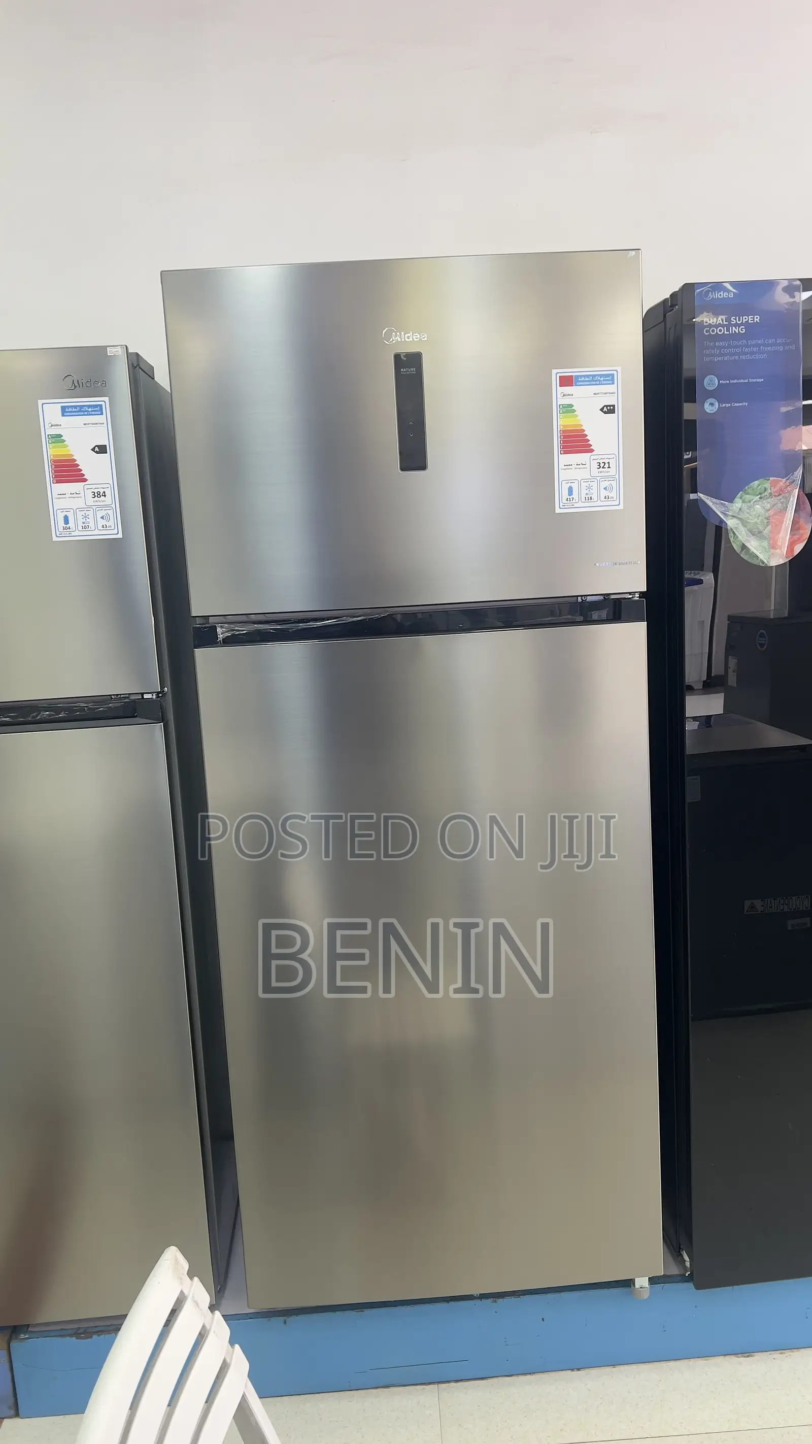 Midea Refrigerators 535.Liters Top Freezer Delivers