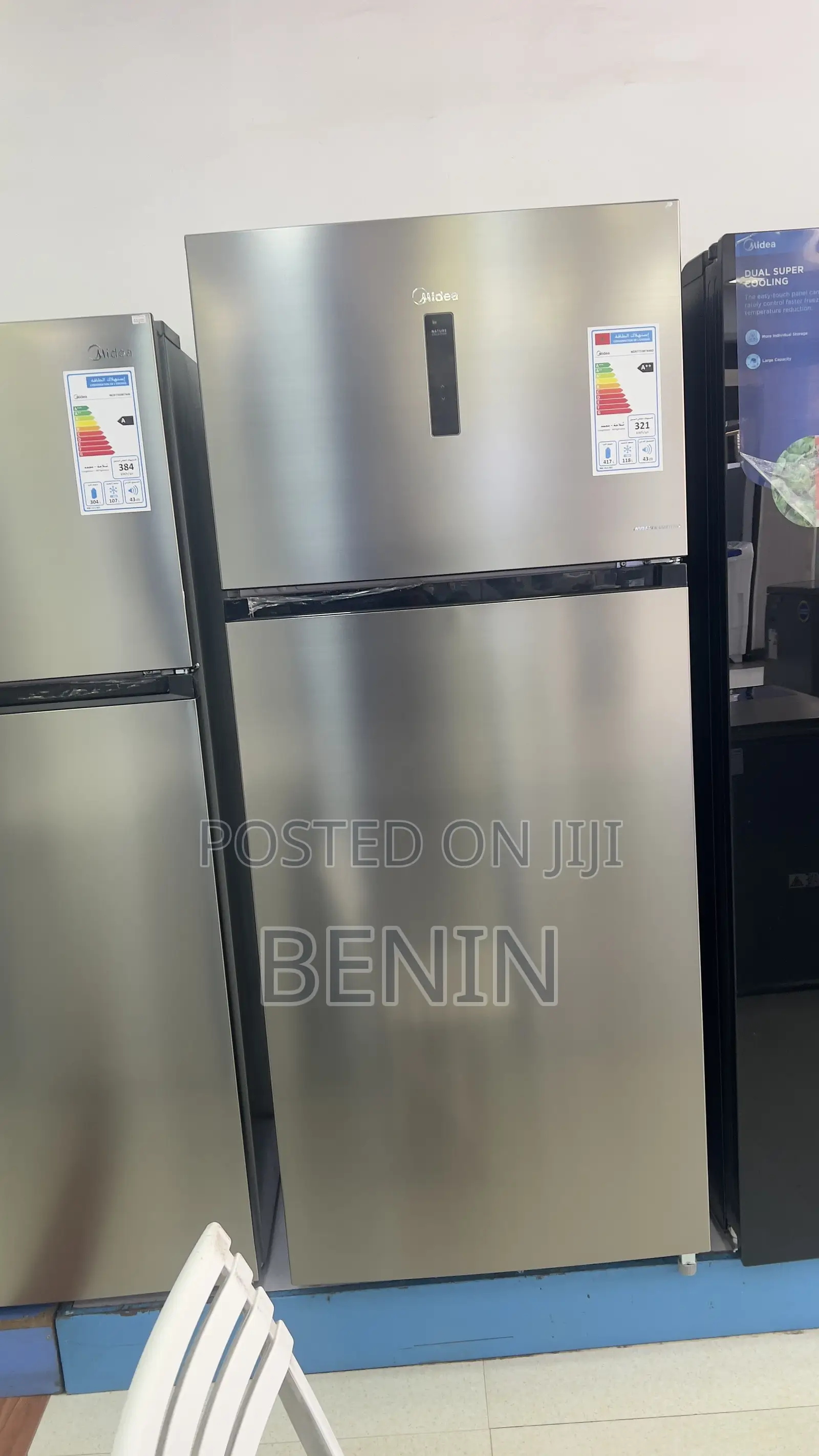 Midea Refrigerators 535.Liters Top Freezer Delivers