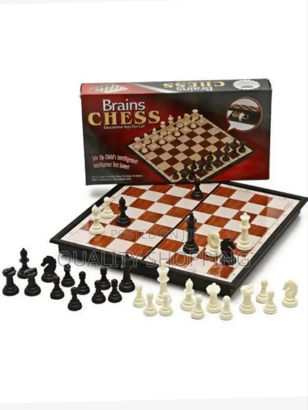 Brains Quality Foldable Chess Set