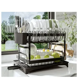 No-tools 2-tier Drying Rack – Strong, Rust-resistant Stylish