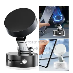 Ultra-Powerful Vacuum Suction Phone Mount for Safe Driving