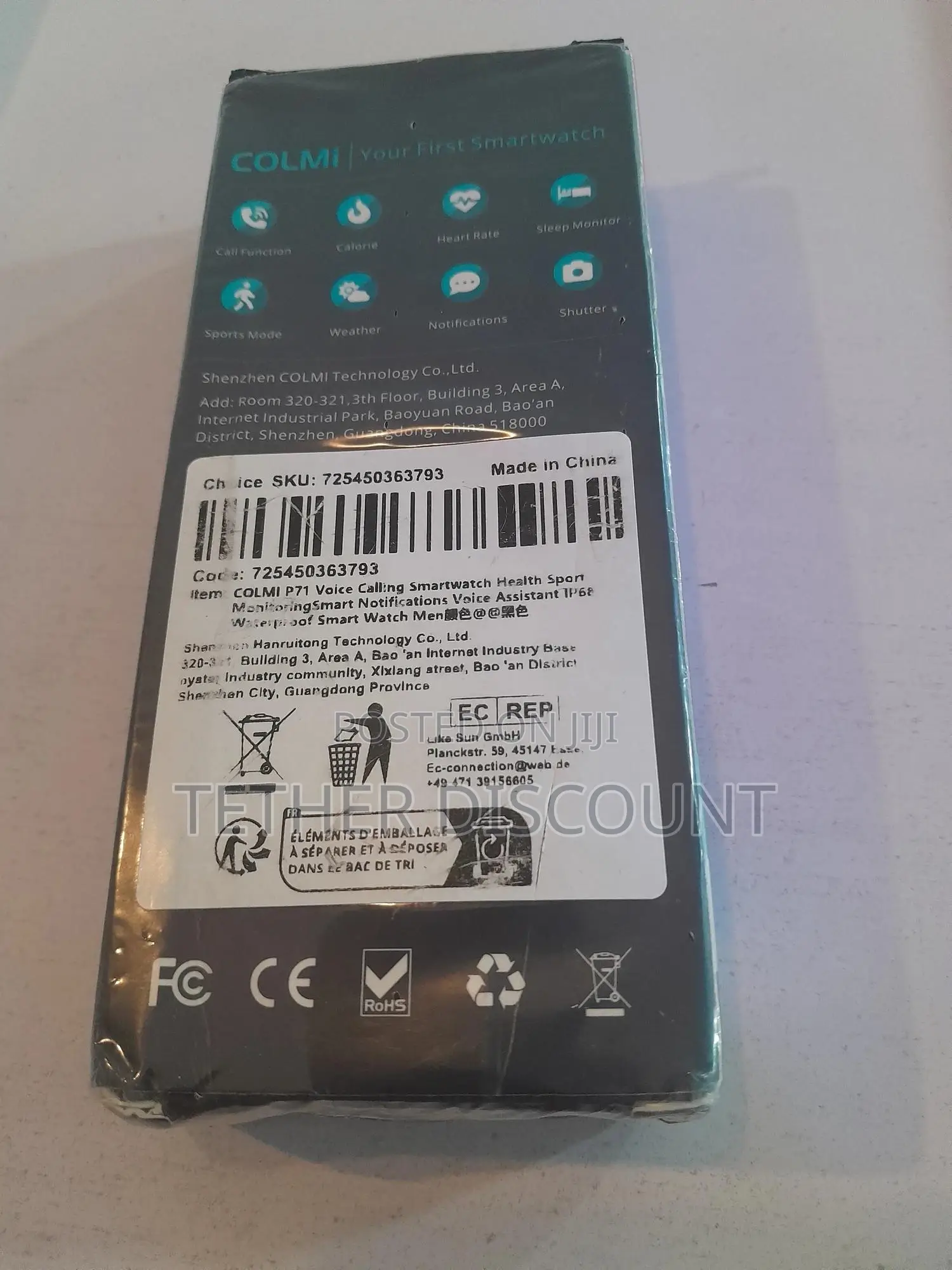 Smart Watch Brand Colmi You First Smart Watch