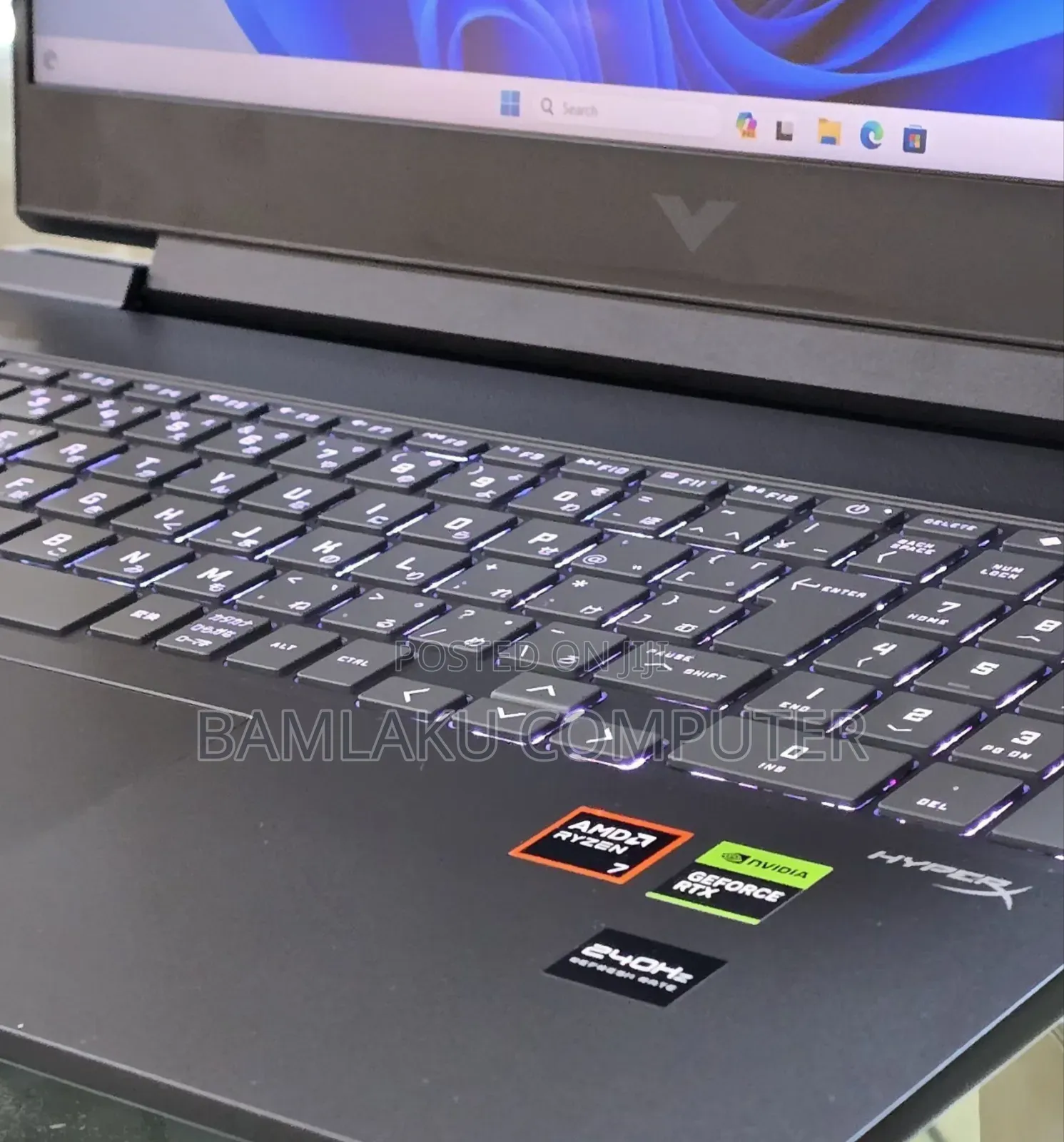 New Laptop HP Victus 16 16GB AMD Ryzen 7 SSD 1T