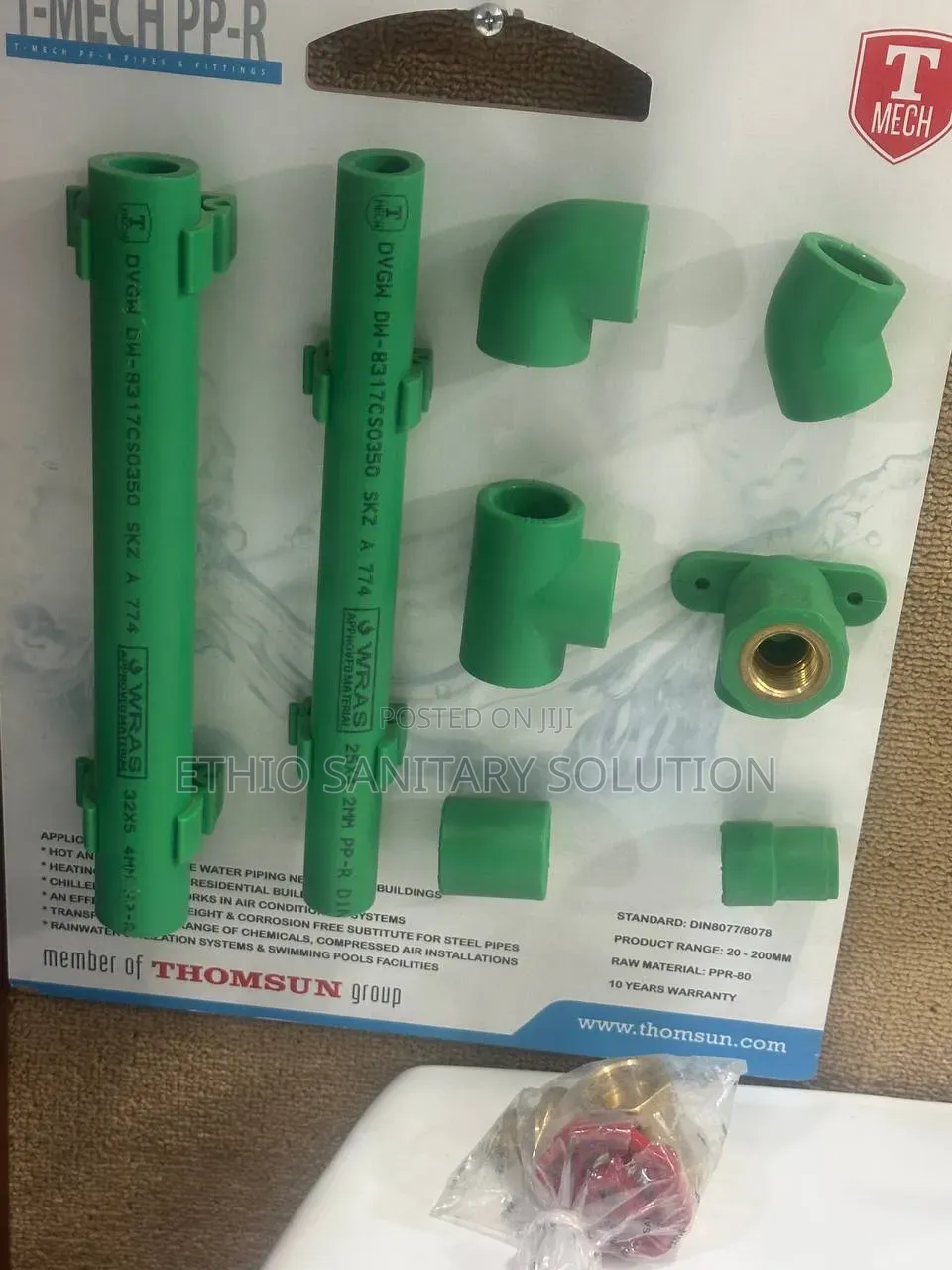 PPR Pipe and Fittings