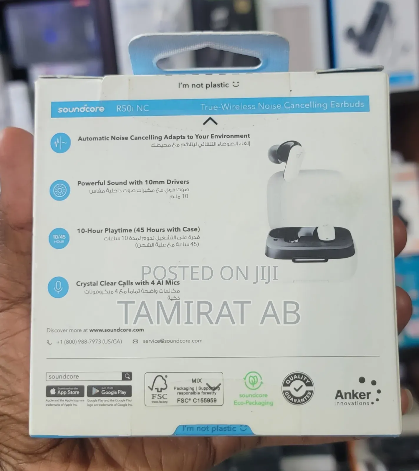 Anker Soundcore R50i Nc True Wireless Bluetooth Earbuds