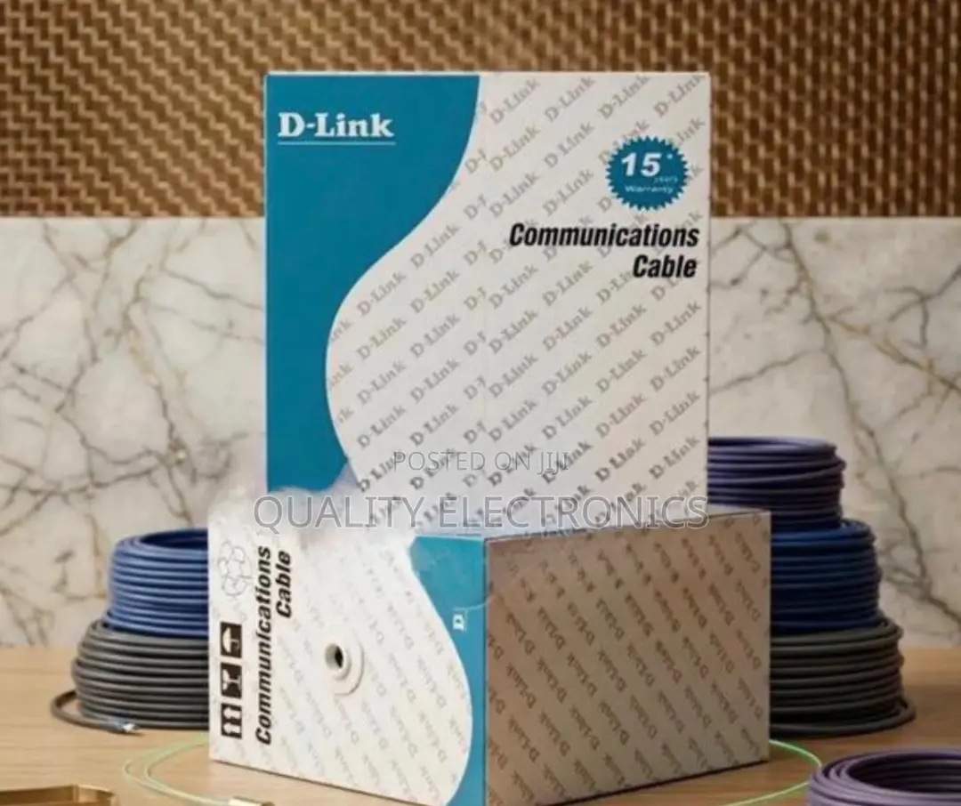 D-Link Copper Cat6 Cable – High-Speed Reliable Network Connection!