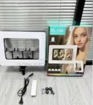 18” Professional Ring Light With Tripod Phone Holder