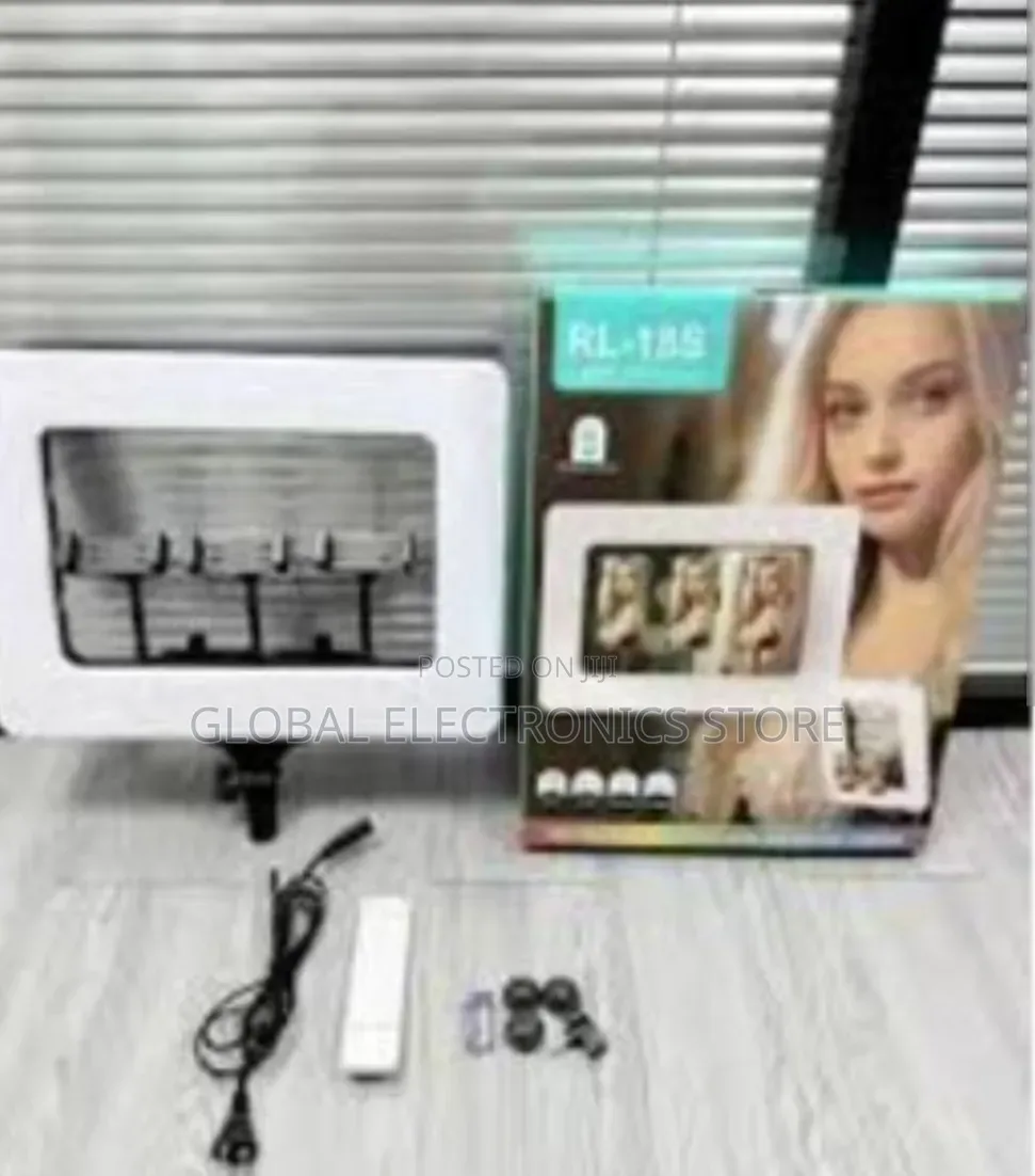 18” Professional Ring Light With Tripod Phone Holder