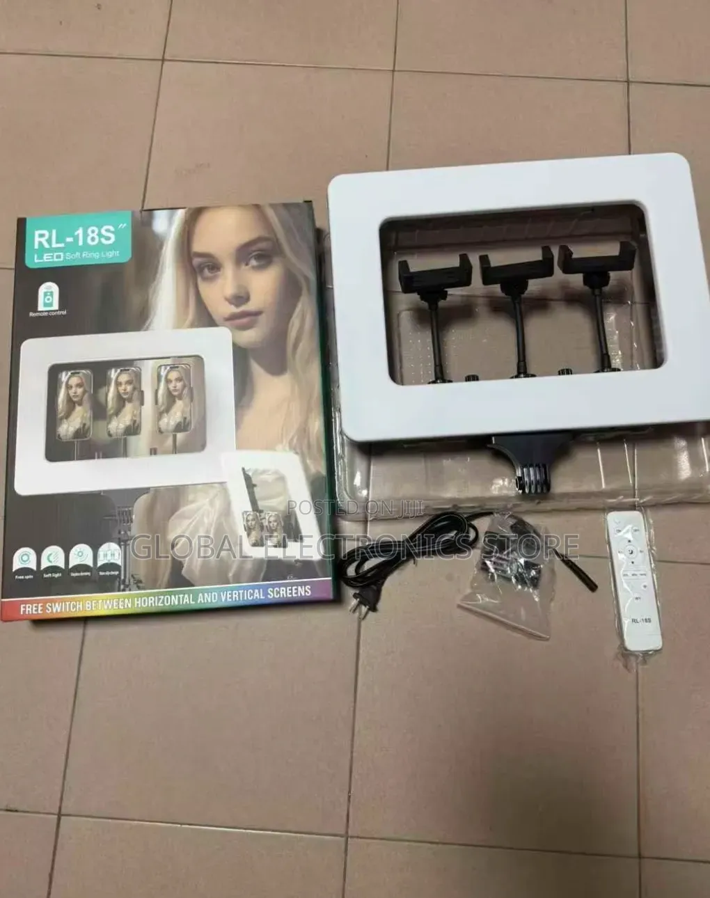 Studio Ring Light With Remote Control – High Quality
