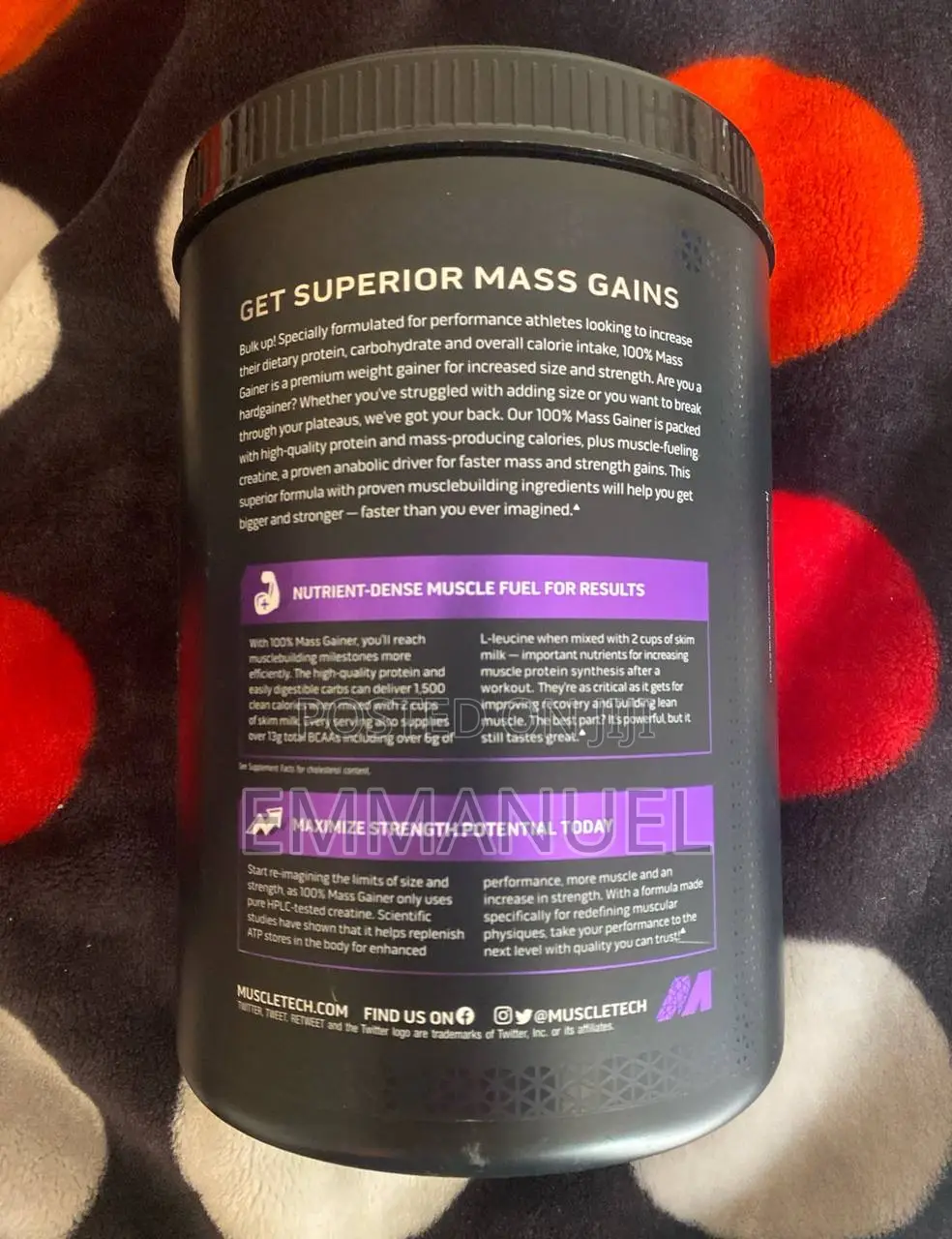 Muscletech Protien Mass Gainer