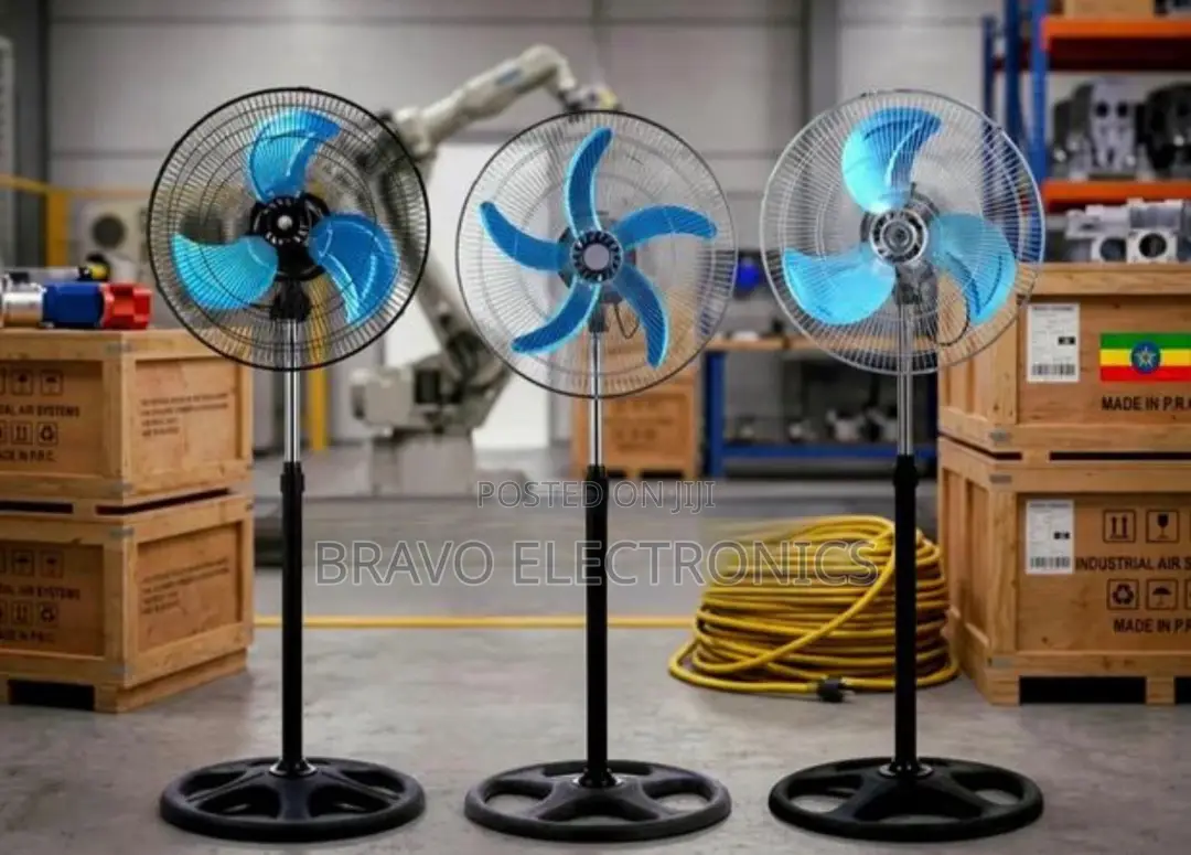 Heavy Duty Industrial Pedestal Standing Fan