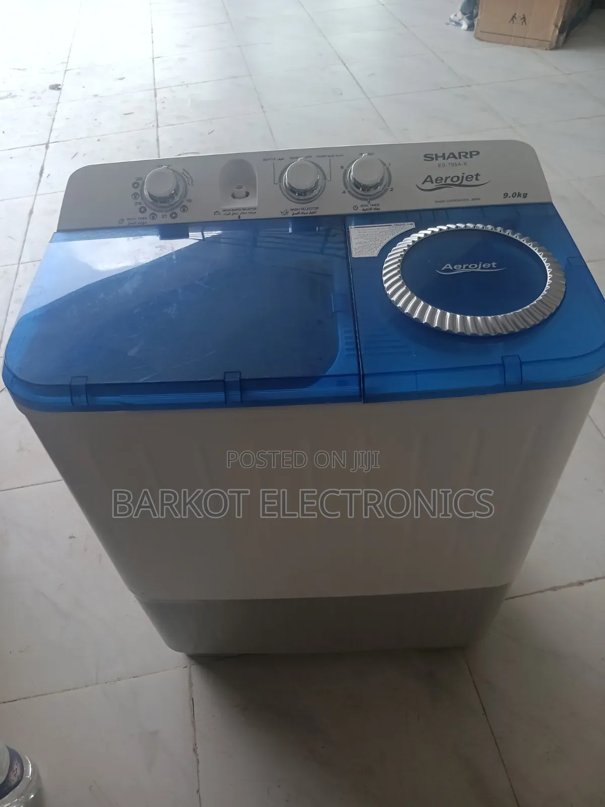 Sharp Washing Mashine 9kg Quality Washing Used