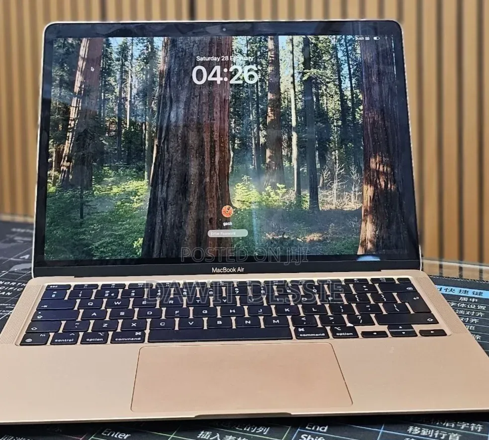 New Laptop Apple MacBook Air 2020 M1 8GB Apple M1 SSD 256GB