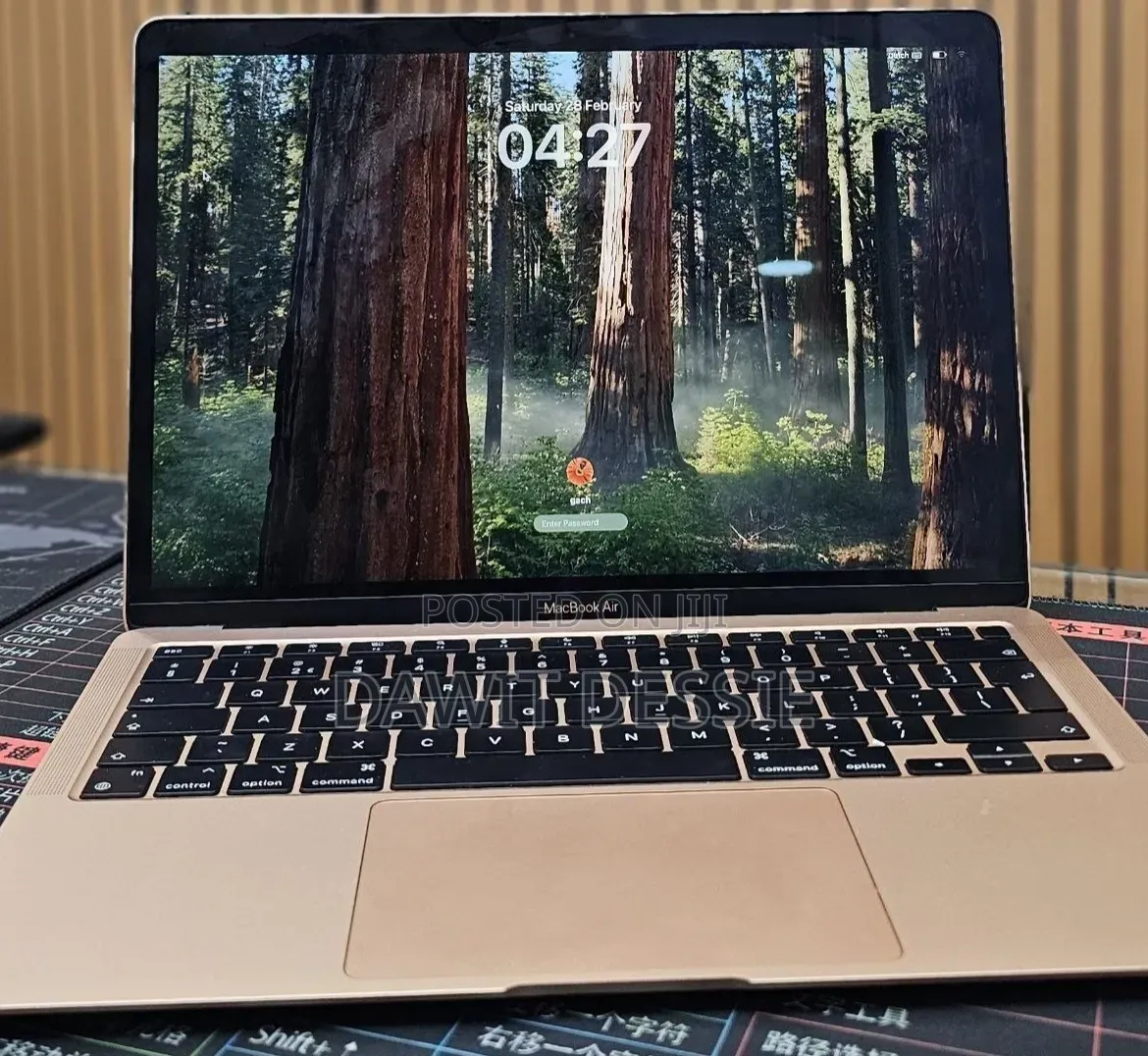 New Laptop Apple MacBook Air 2020 M1 8GB Apple M1 SSD 256GB