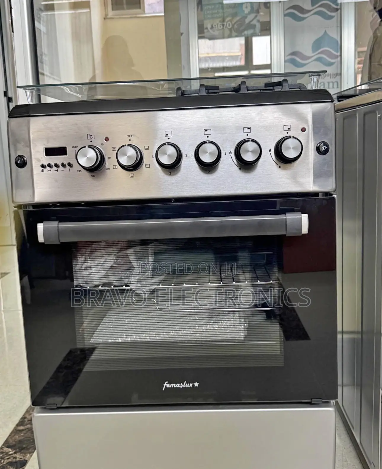 Femeslux Oven 60×60 – Digital Timer | Fan Grill | Best Price