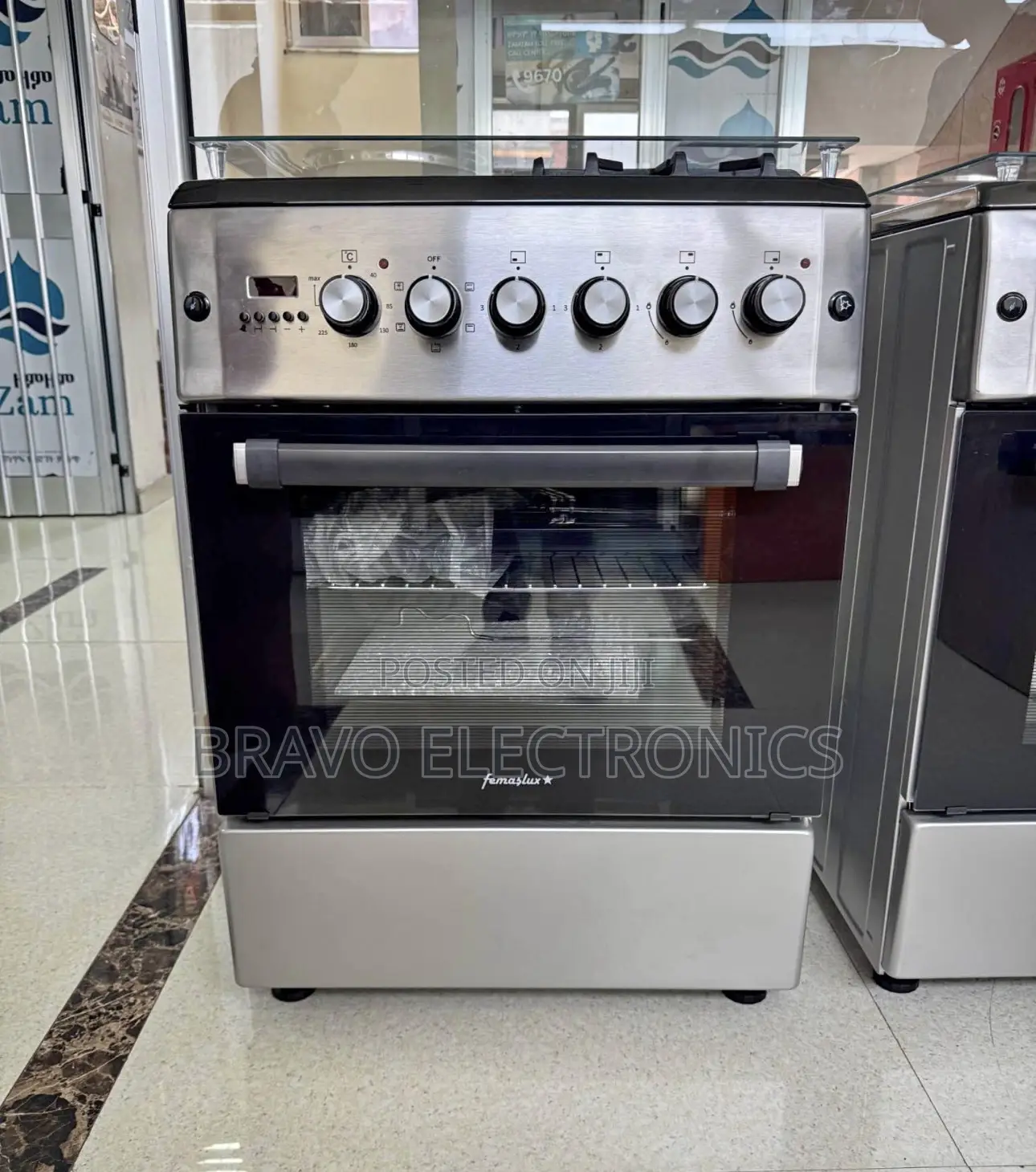 Femeslux 60×60 Oven – Fan + Grill | Smart Cooking System
