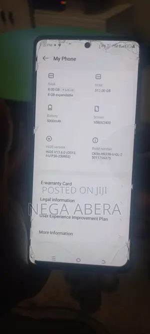 Tecno Camon 20 256 GB Black