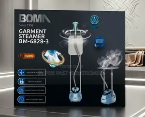 ​Boma Professional Garment Steamer 1800w With Adjustable Ironing Board