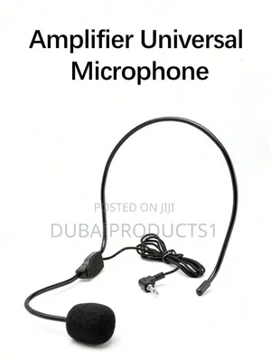 Wired Headset Microphone, Earphone Microphone for Teacher, Guide,