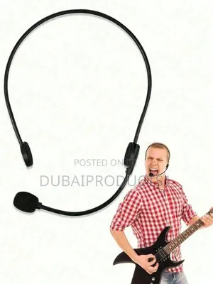 Wired Headset Microphone, Earphone Microphone for Teacher, Guide,