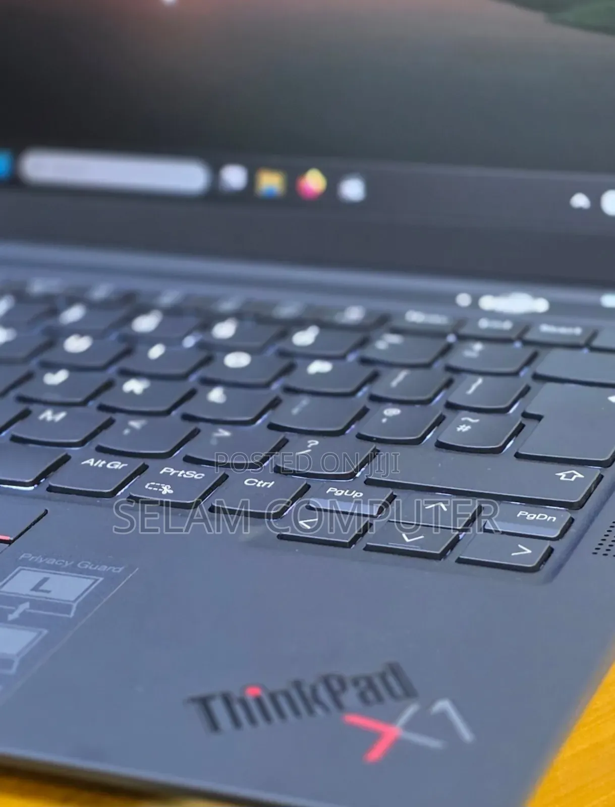 New Laptop Lenovo ThinkPad X1 Carbon 16GB Intel Core i7 SSD 512GB