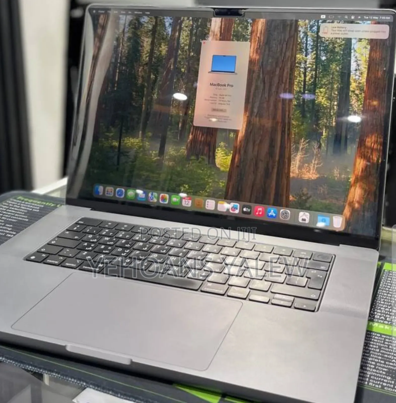 New Laptop Apple MacBook Pro 2020 M1 16GB Apple M1 Pro SSD 512GB